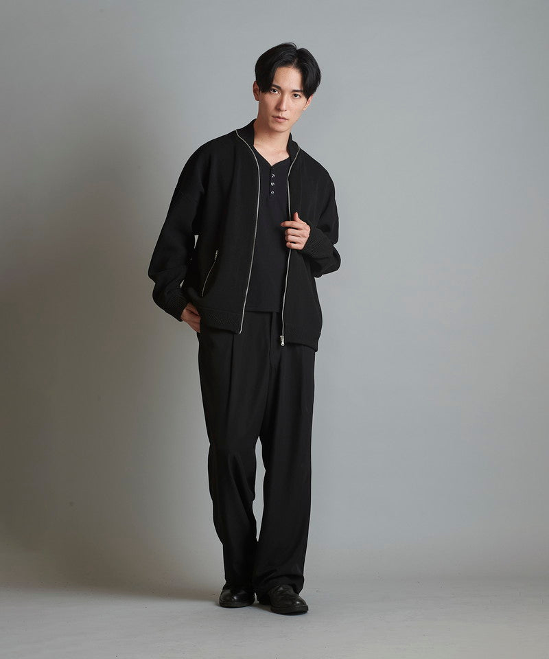 ZIP KNIT MA-1BLZ