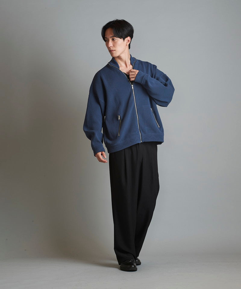 ZIP KNIT MA-1BLZ