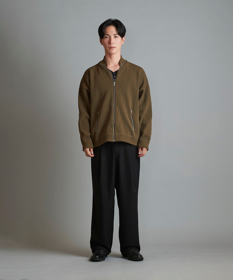 ZIP KNIT MA-1BLZ