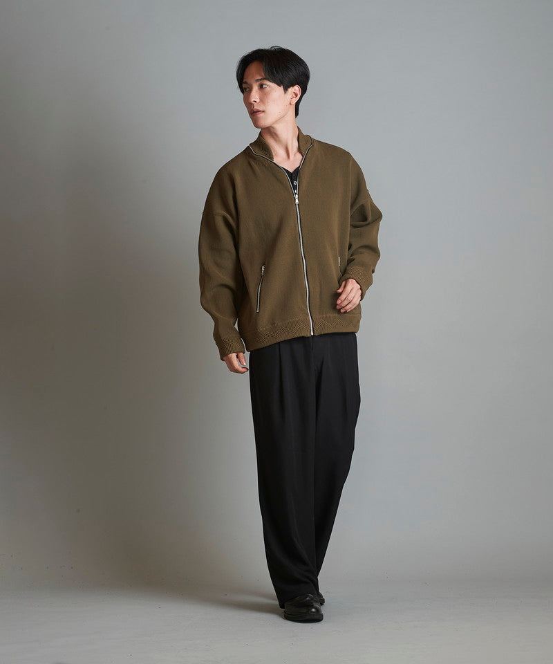 ZIP KNIT MA-1BLZ