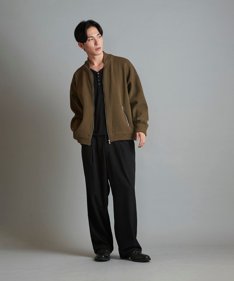 ZIP KNIT MA-1BLZ