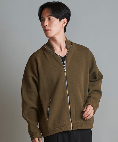 ZIP KNIT MA-1BLZ