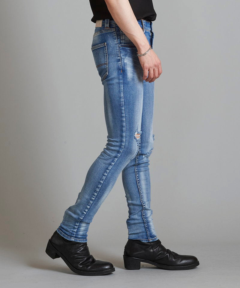 Ultimate Stretch Denim Damaged Skinny PT