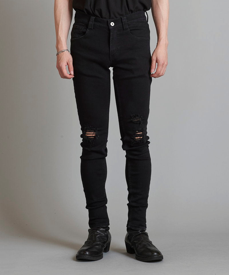 Ultimate Stretch Denim Damaged Skinny PT