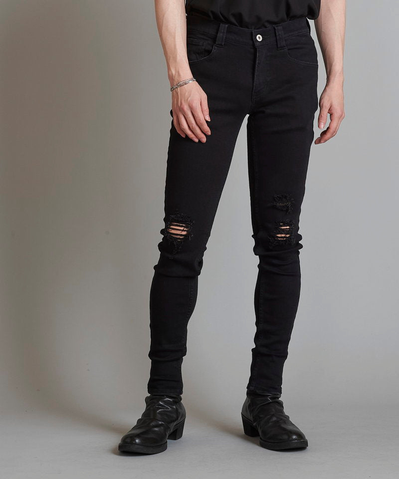 Ultimate Stretch Denim Damaged Skinny PT