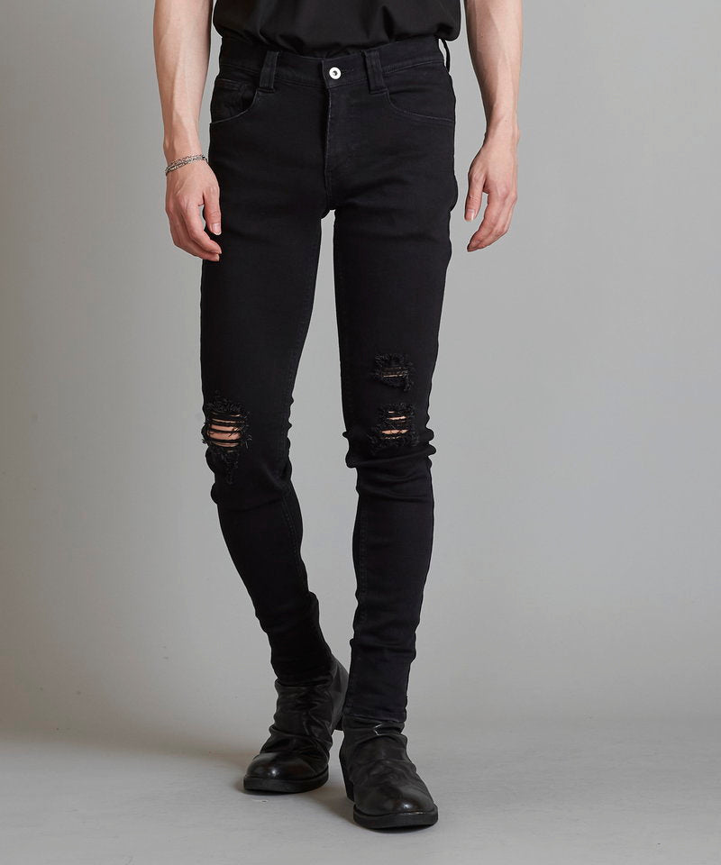 Ultimate Stretch Denim Damaged Skinny PT