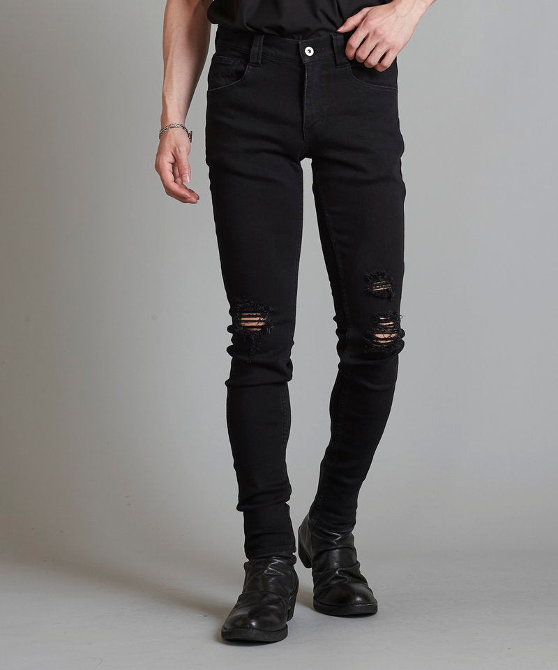 Ultimate Stretch Denim Damaged Skinny PT