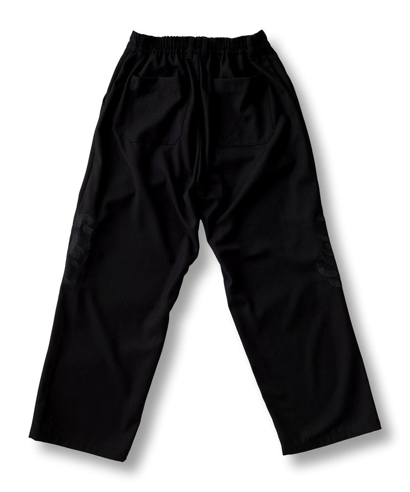 Easy Wide Souvenir Trousers