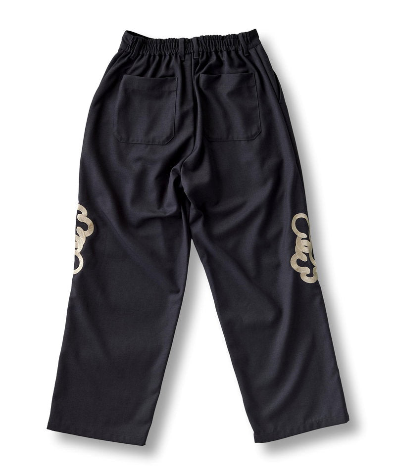 Easy Wide Souvenir Trousers