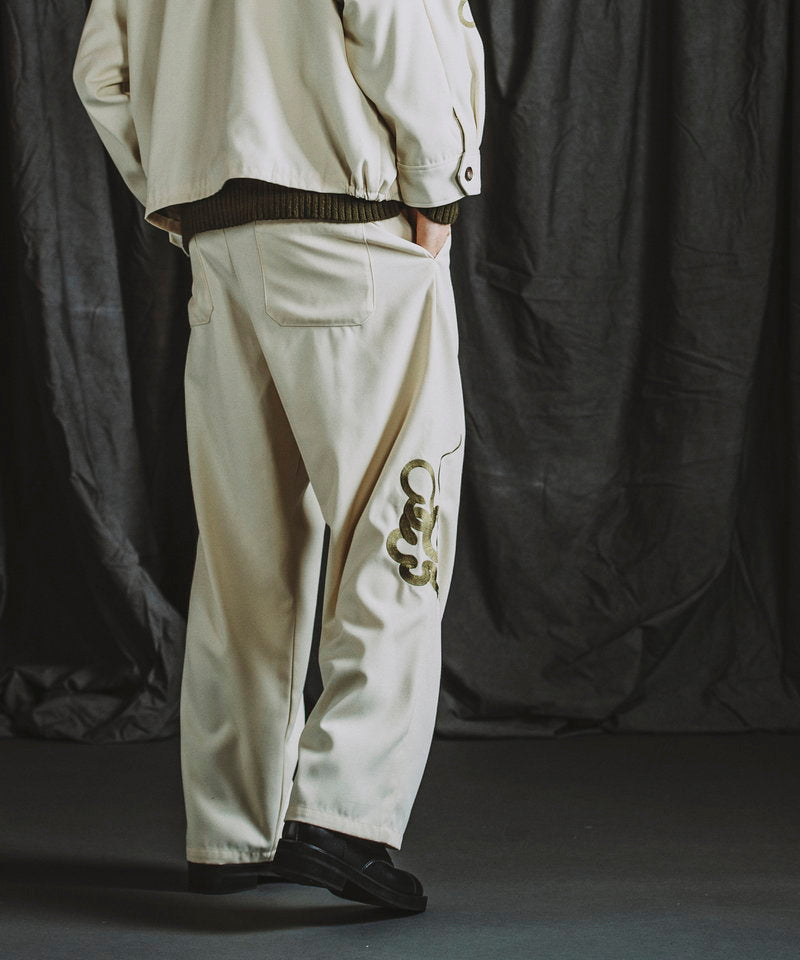 Easy Wide Souvenir Trousers