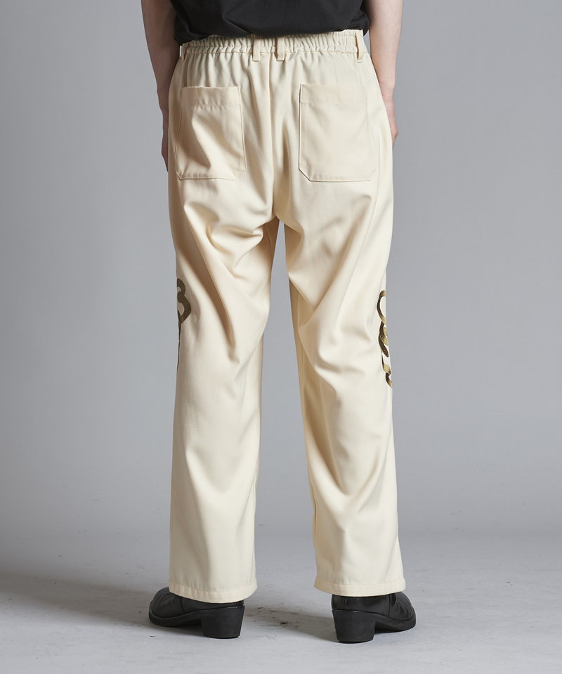 Easy Wide Souvenir Trousers