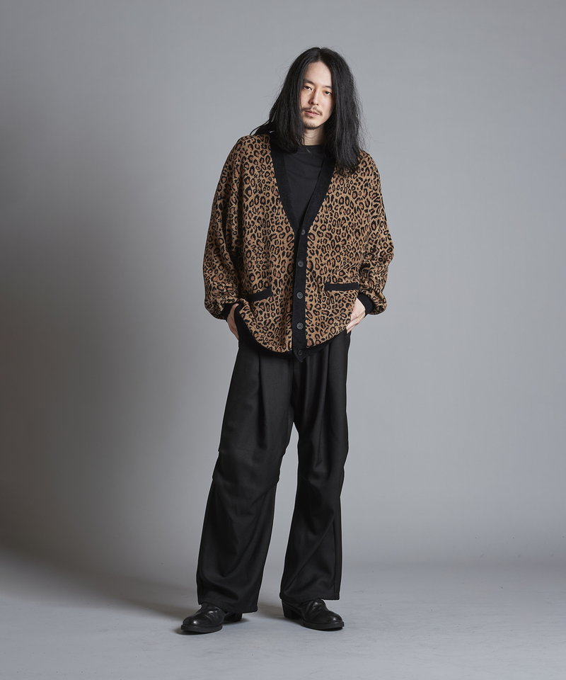 Leopard jacquard C/D