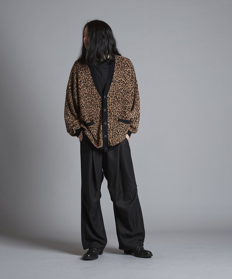 Leopard jacquard C/D