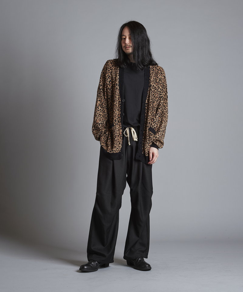 Leopard jacquard C/D