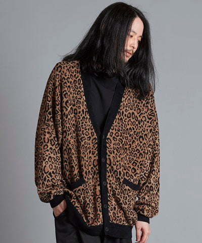 Leopard jacquard C/D