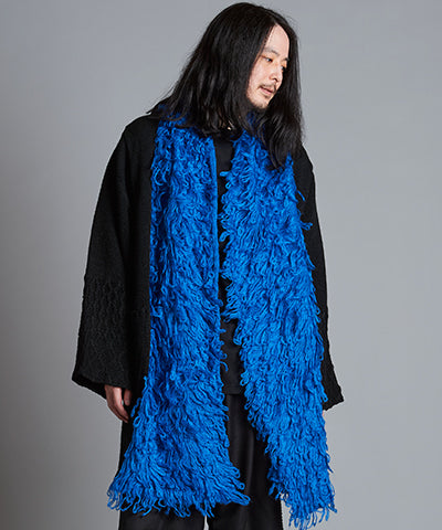 Loop yarn knit gown