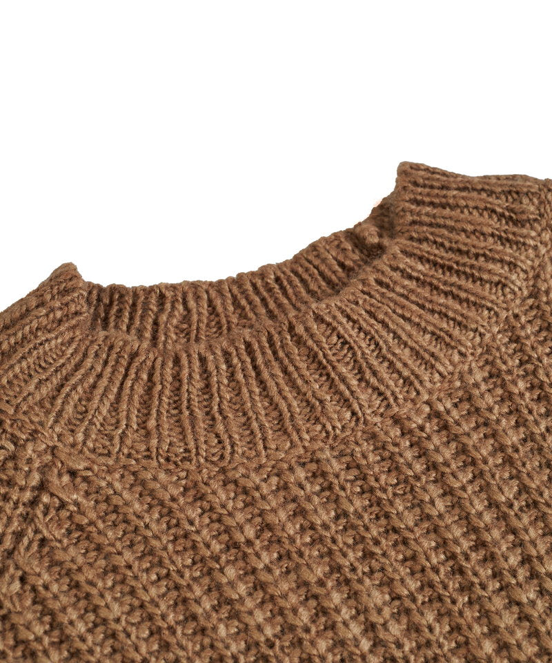 Low Gauge Slub Knit C/N-PO