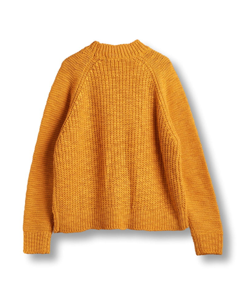 Low Gauge Slub Knit C/N-PO