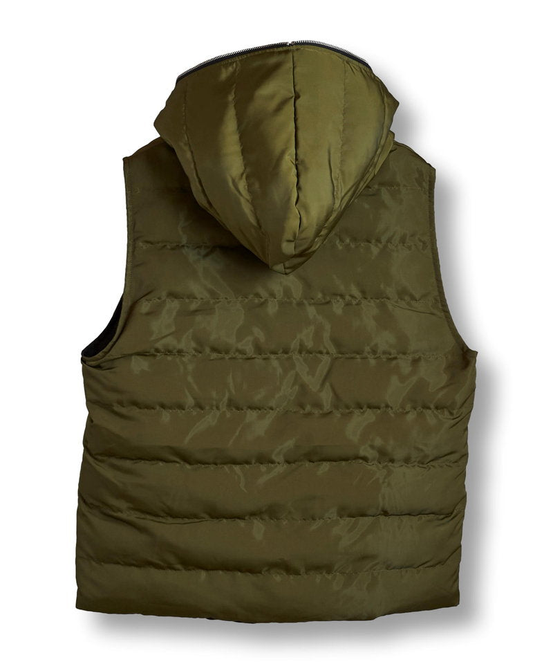 Reversible padded vest