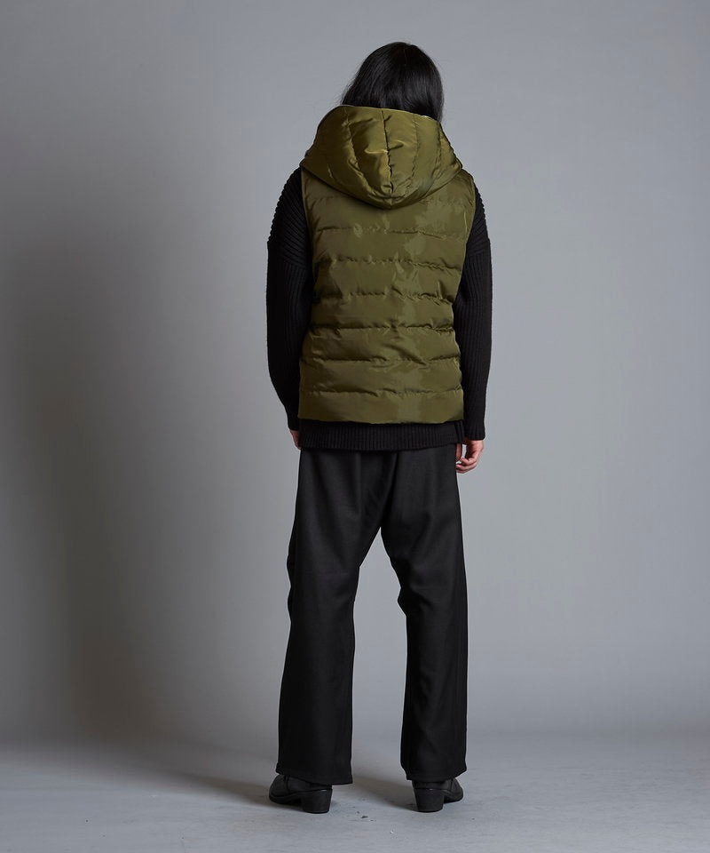 Reversible padded vest