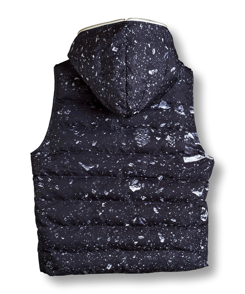 Reversible padded vest