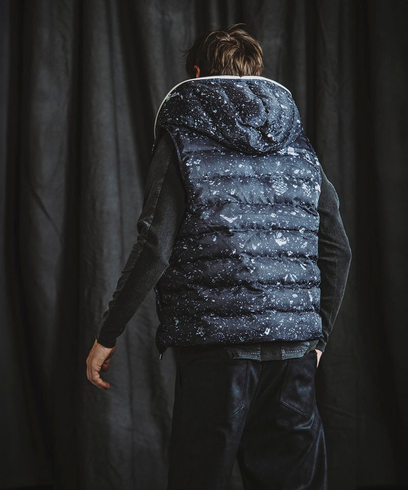 Reversible padded vest