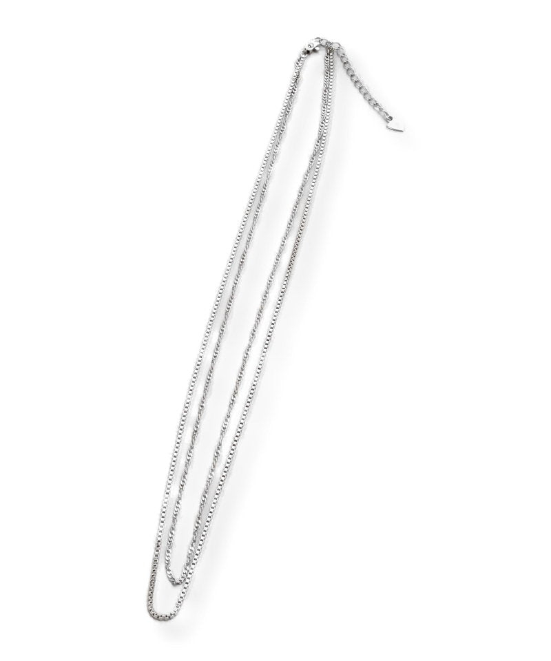 Narrow Chain Twin Necklace