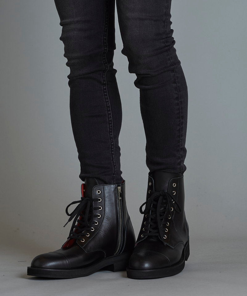 dress lace up boots