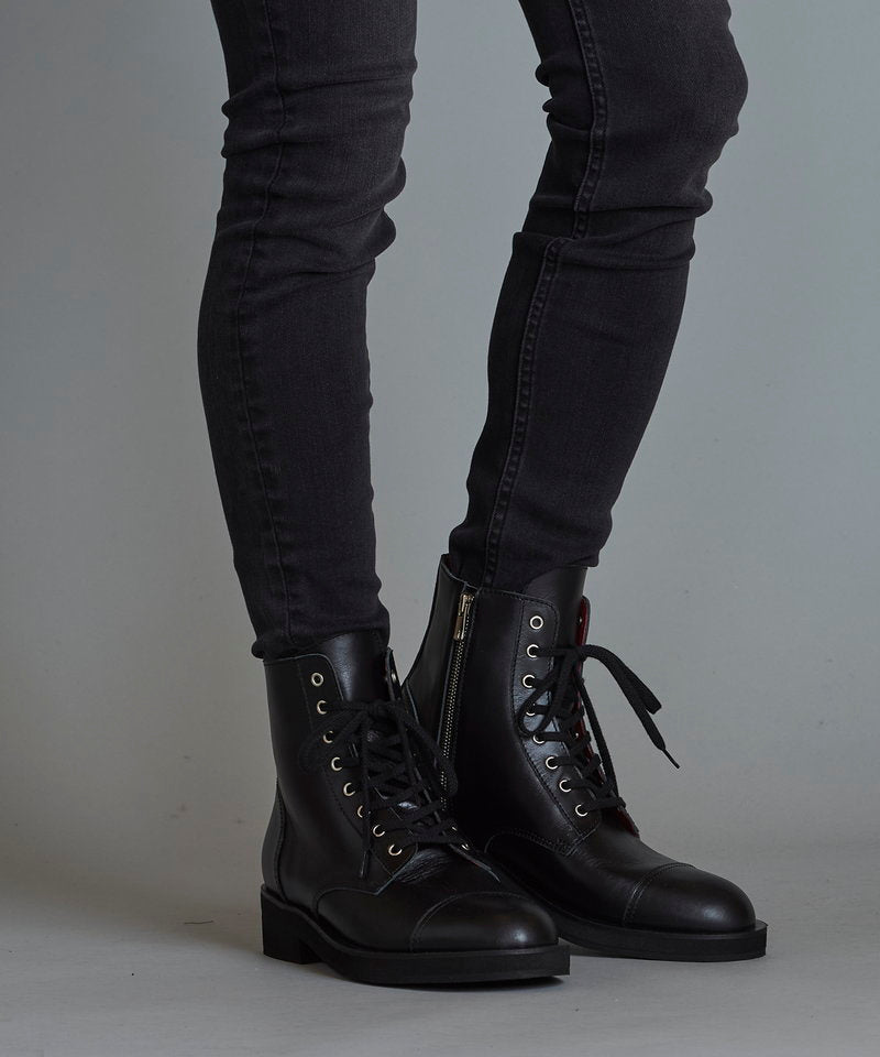 dress lace up boots