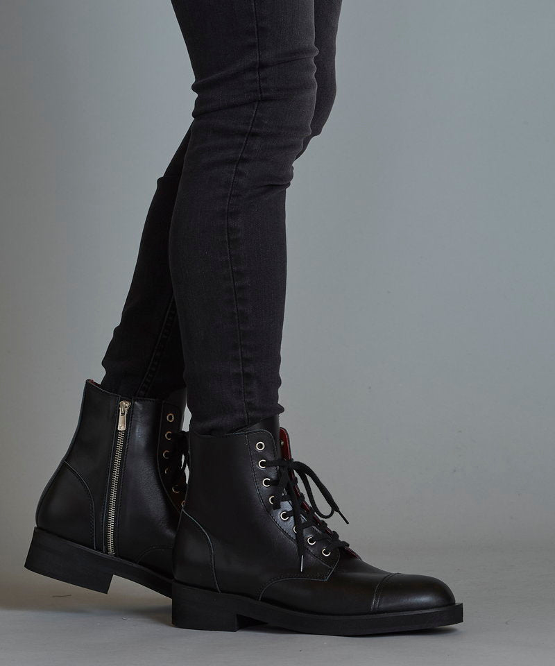 dress lace up boots