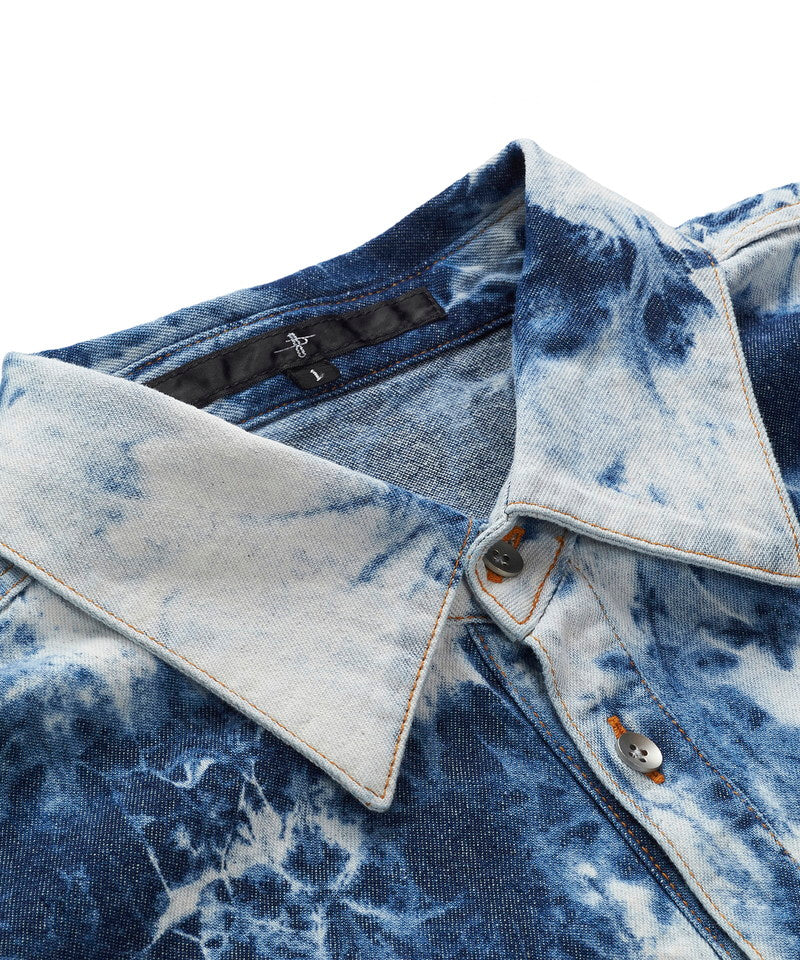 Bleached denim BIG-SH