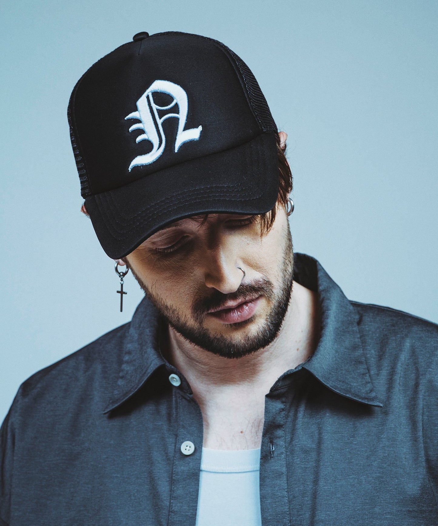 イニシャルエンブロイダリーCAP