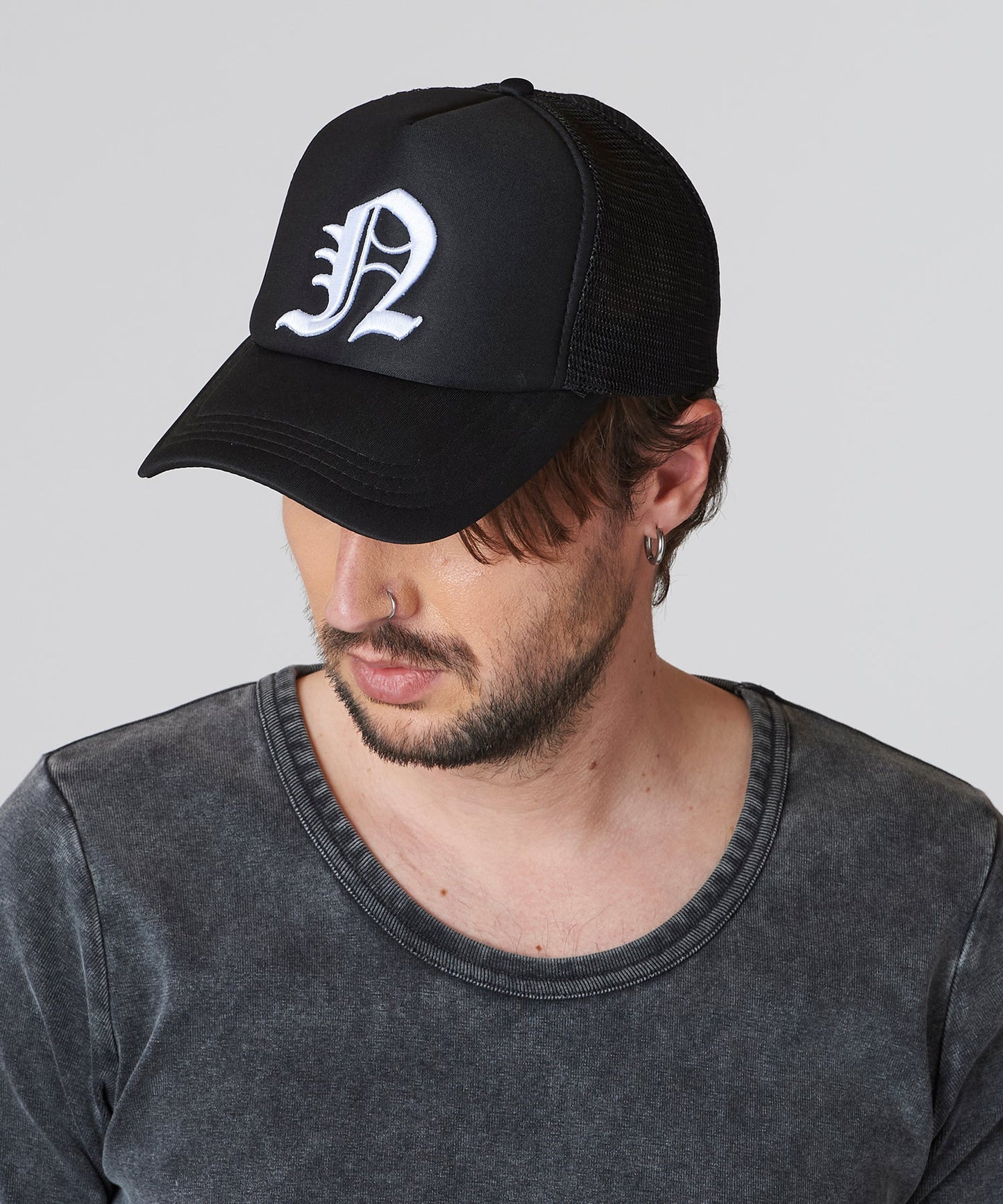 イニシャルエンブロイダリーCAP
