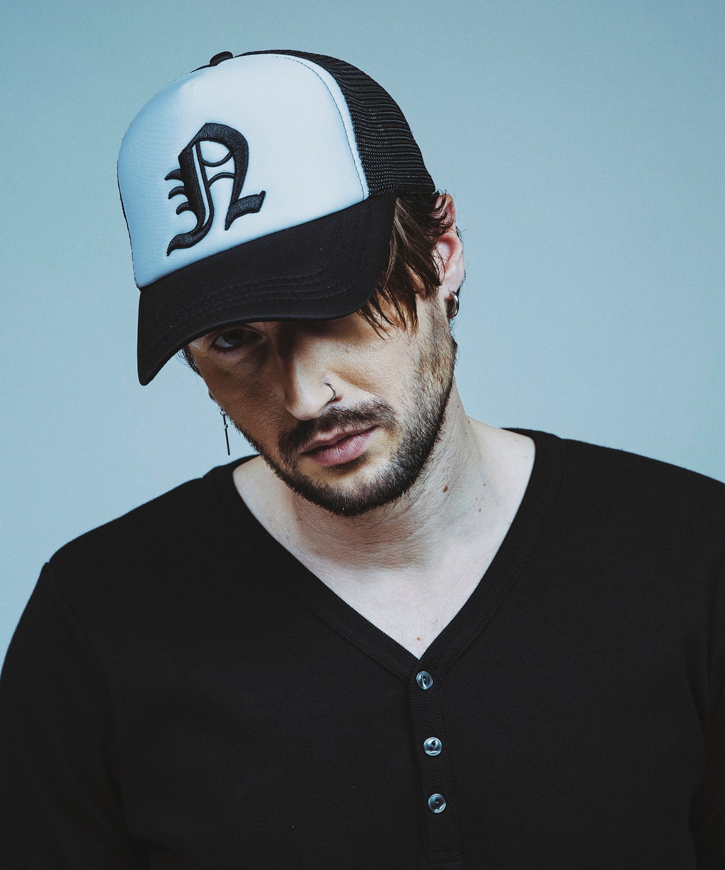 イニシャルエンブロイダリーCAP