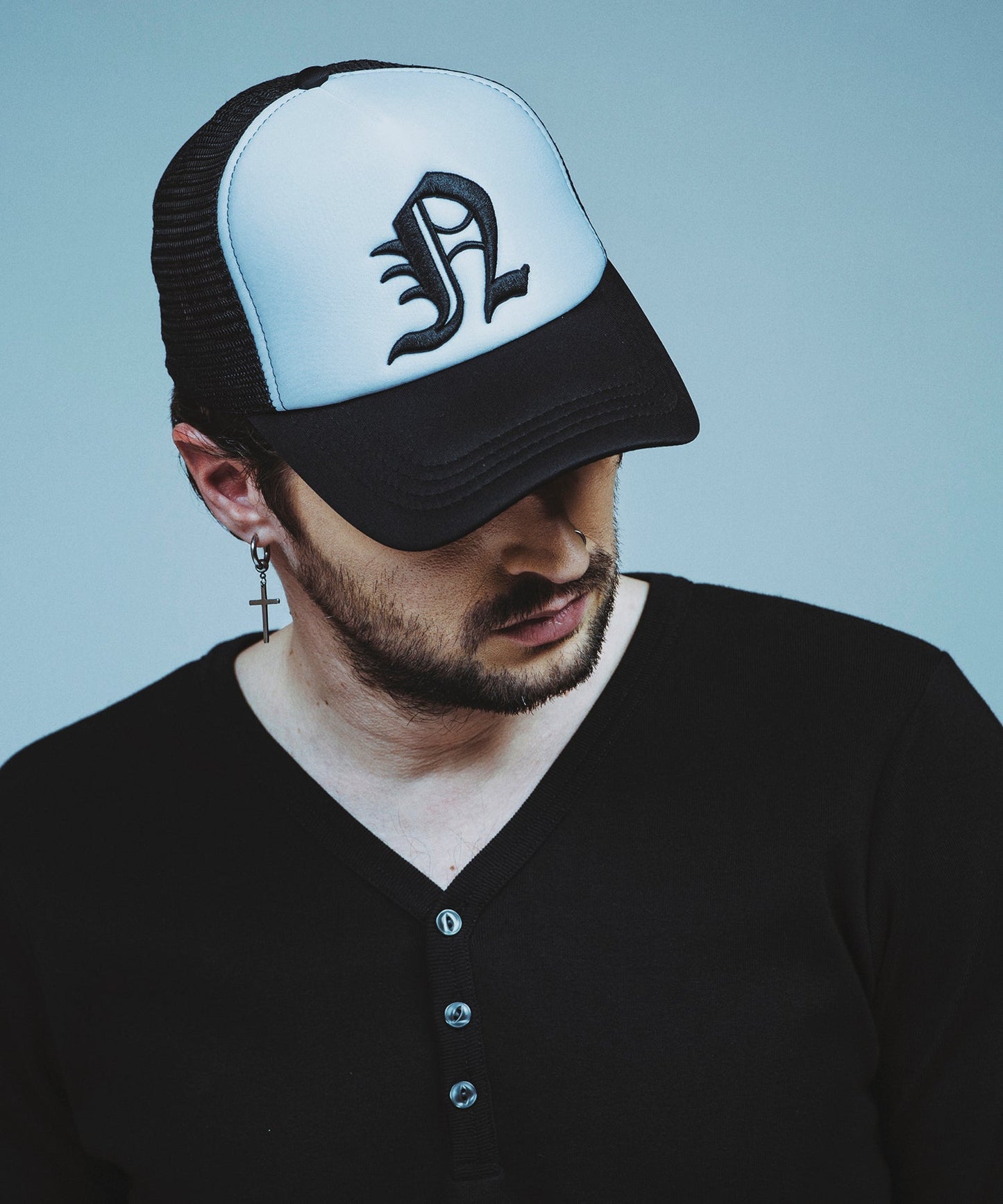 イニシャルエンブロイダリーCAP