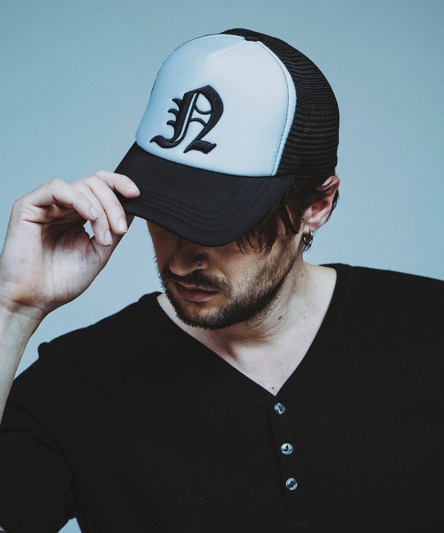 イニシャルエンブロイダリーCAP