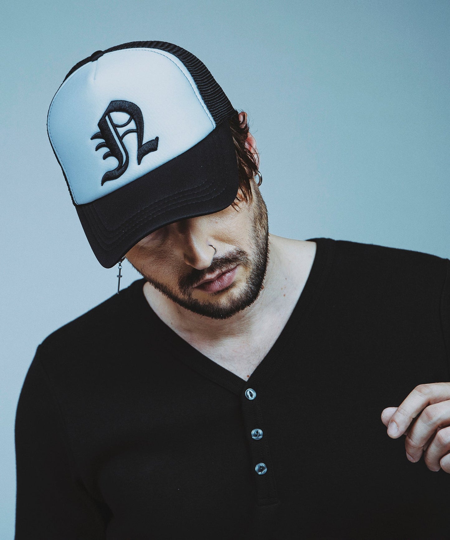 イニシャルエンブロイダリーCAP