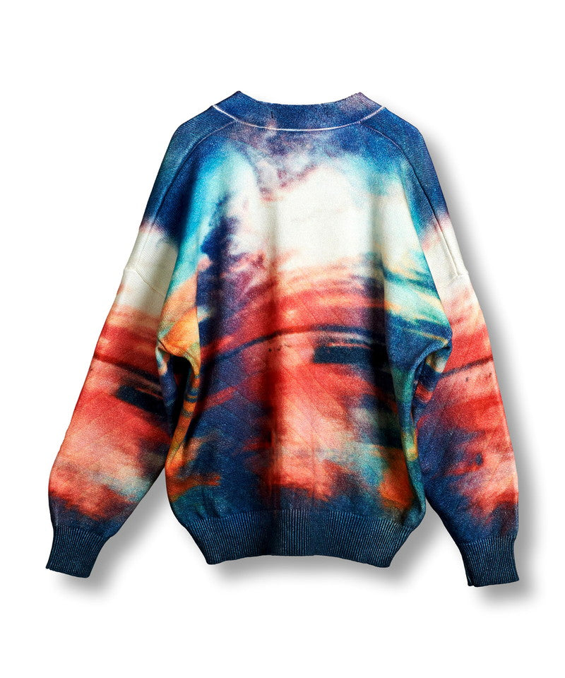 Sunrise Print Knit C/D