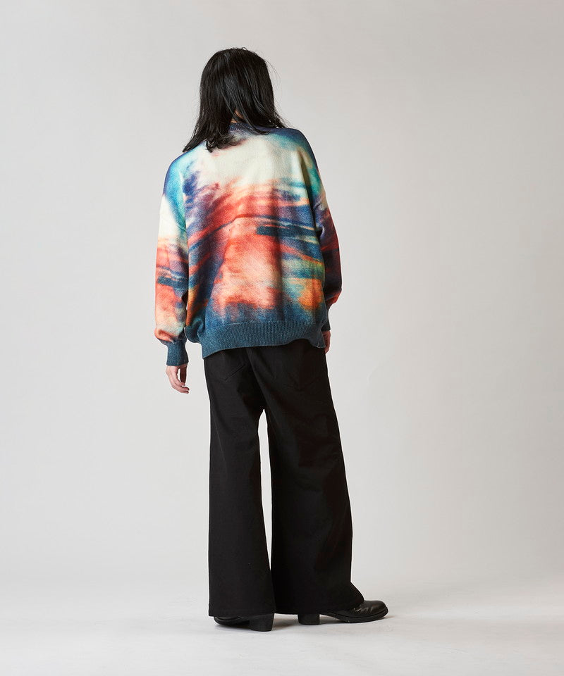 Sunrise Print Knit BIG-PO