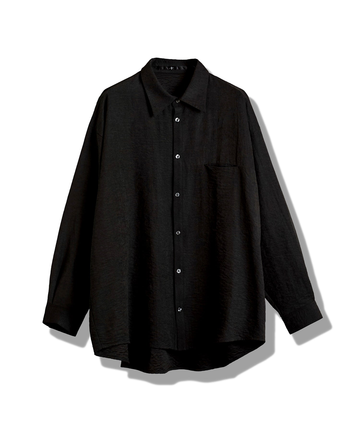 NO ID. ブラック 長袖シャツ 新品タグ付き　定価￥15400 NO ID ブラック 長袖シャツ 新品タグ付き 定価￥15400｜Yahoo