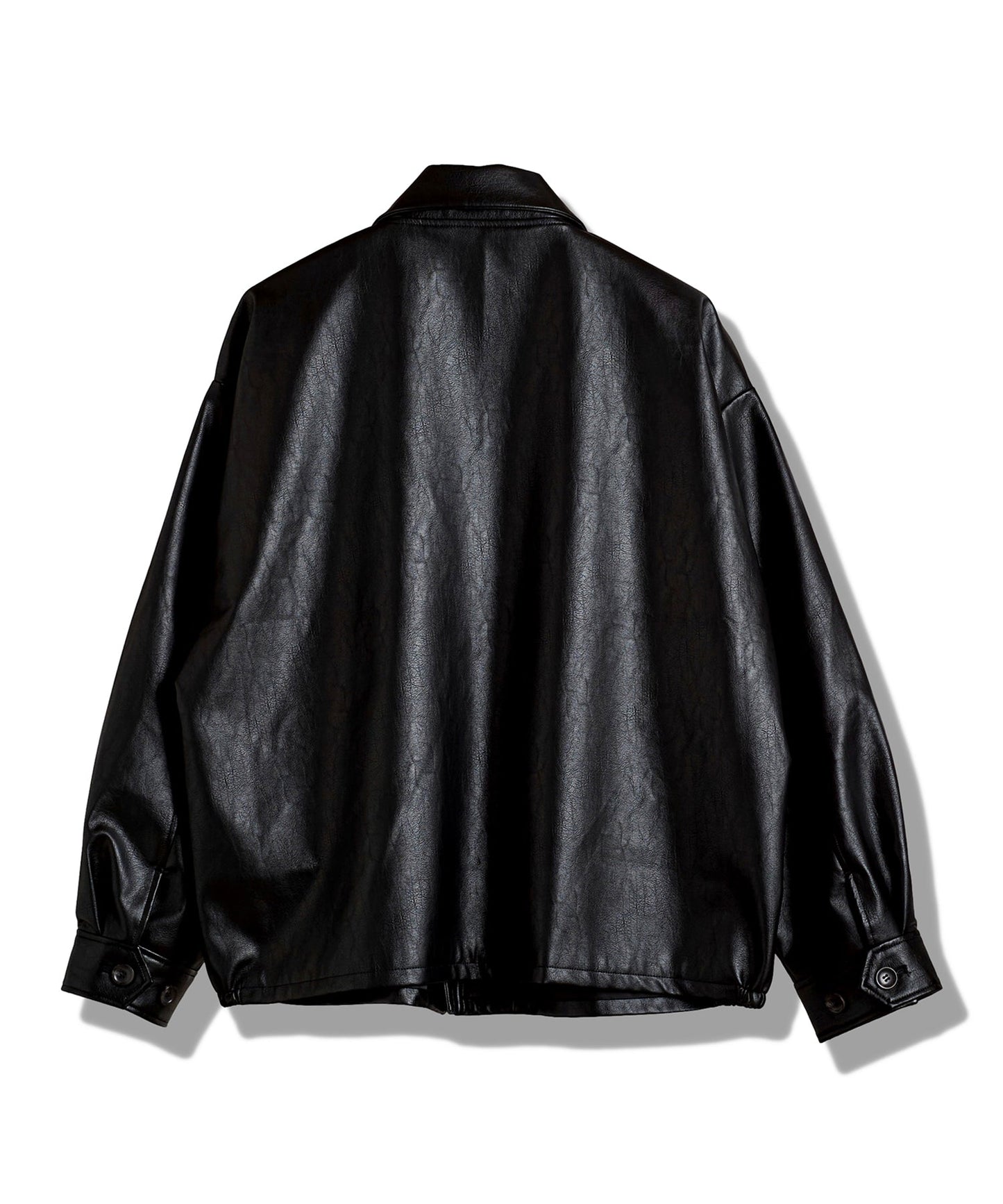 シンセティックレザーZIP BIG-BLZ