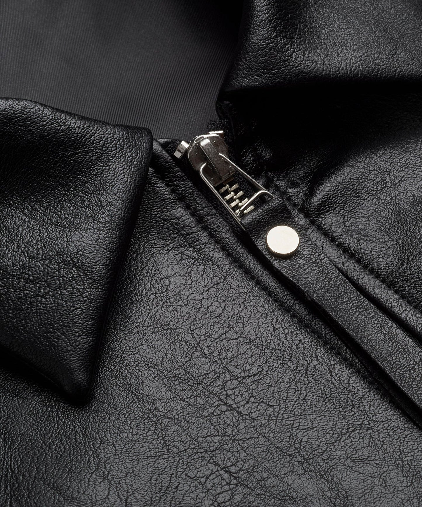 シンセティックレザーZIP BIG-BLZ