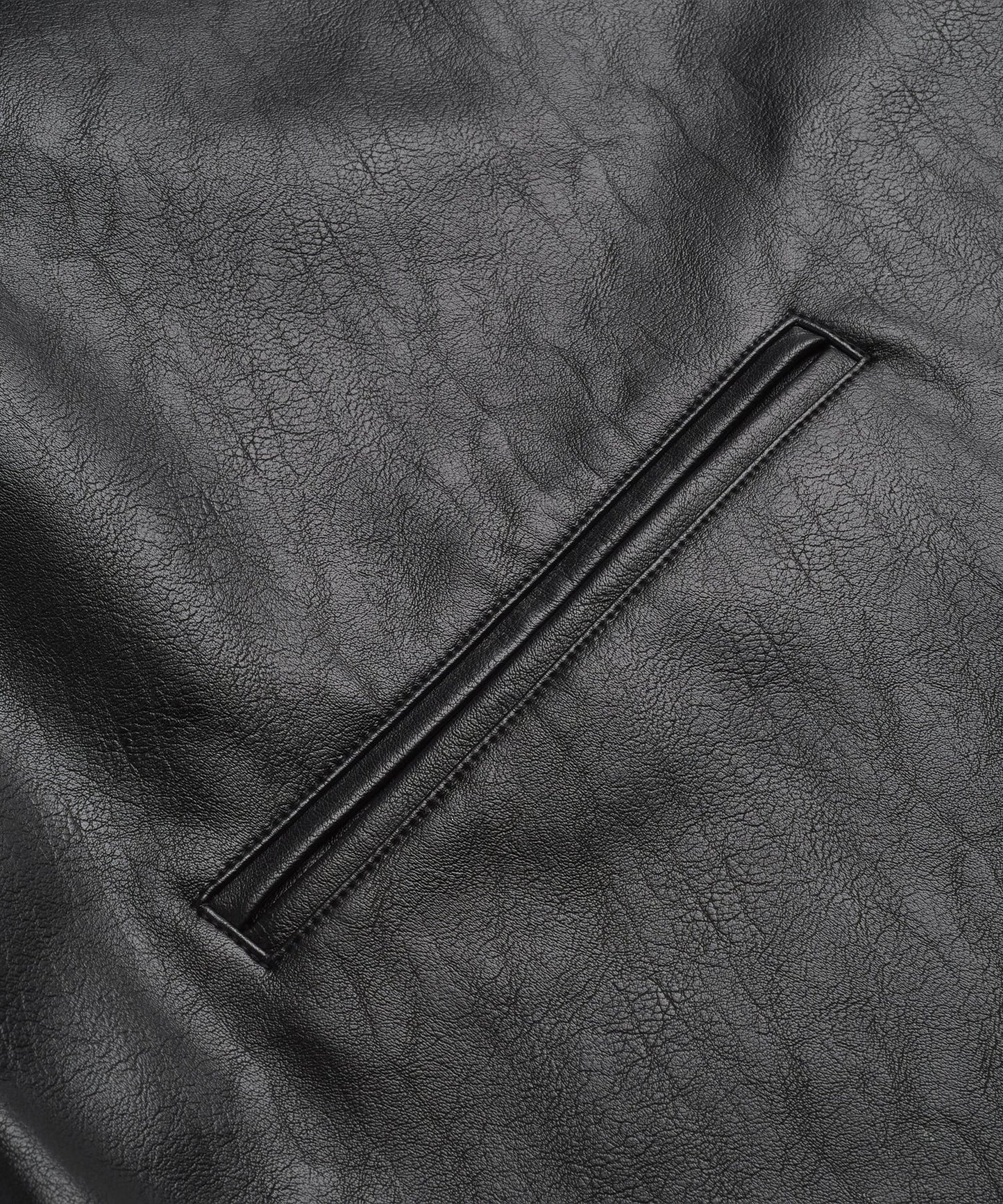 シンセティックレザーZIP BIG-BLZ