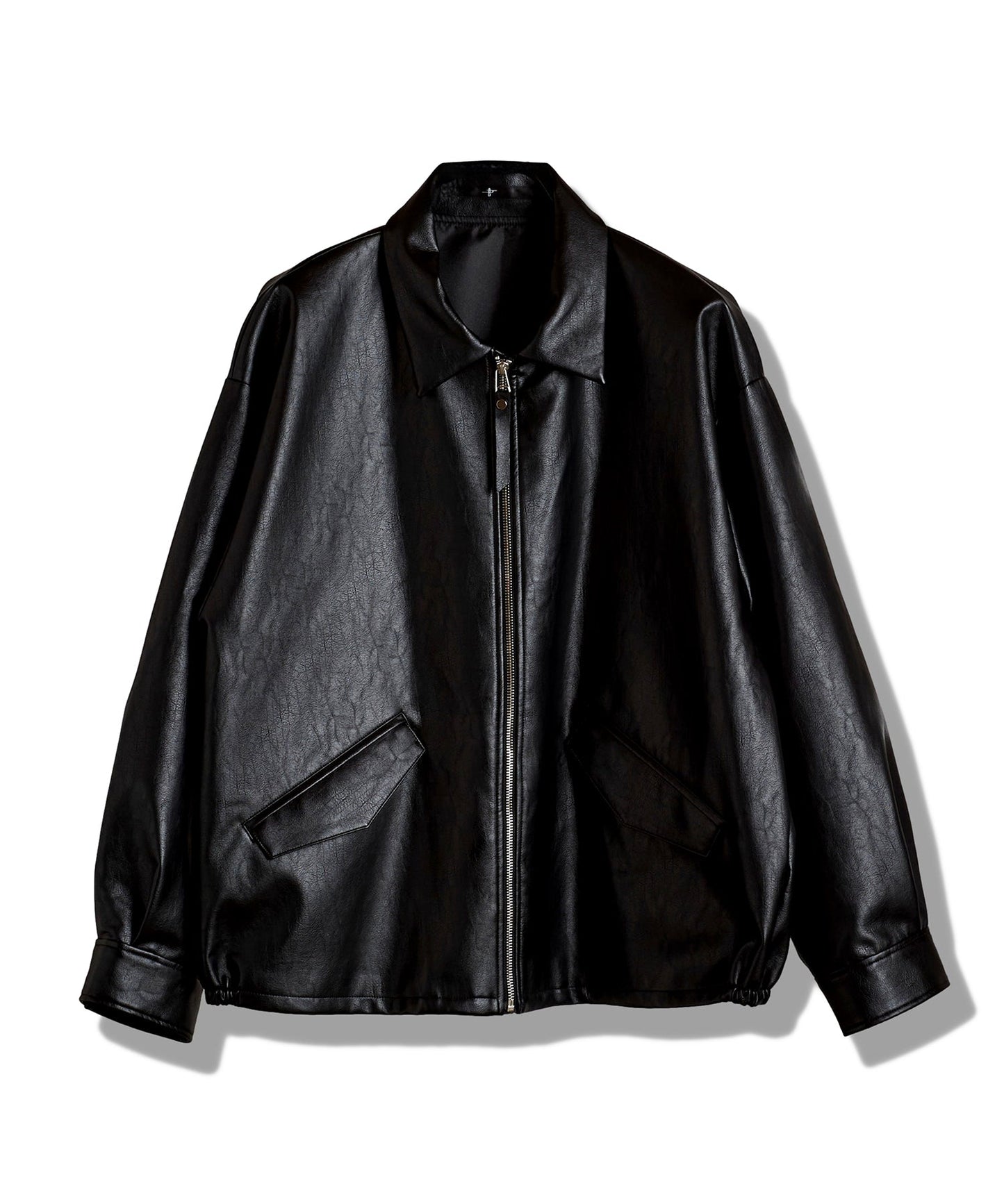 シンセティックレザーZIP BIG-BLZ