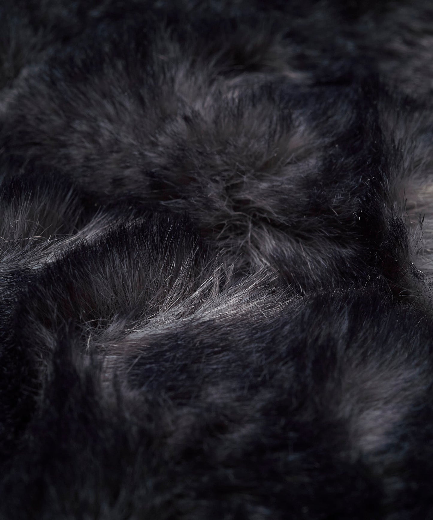 フェイクファーBIGフーデッドBLZ