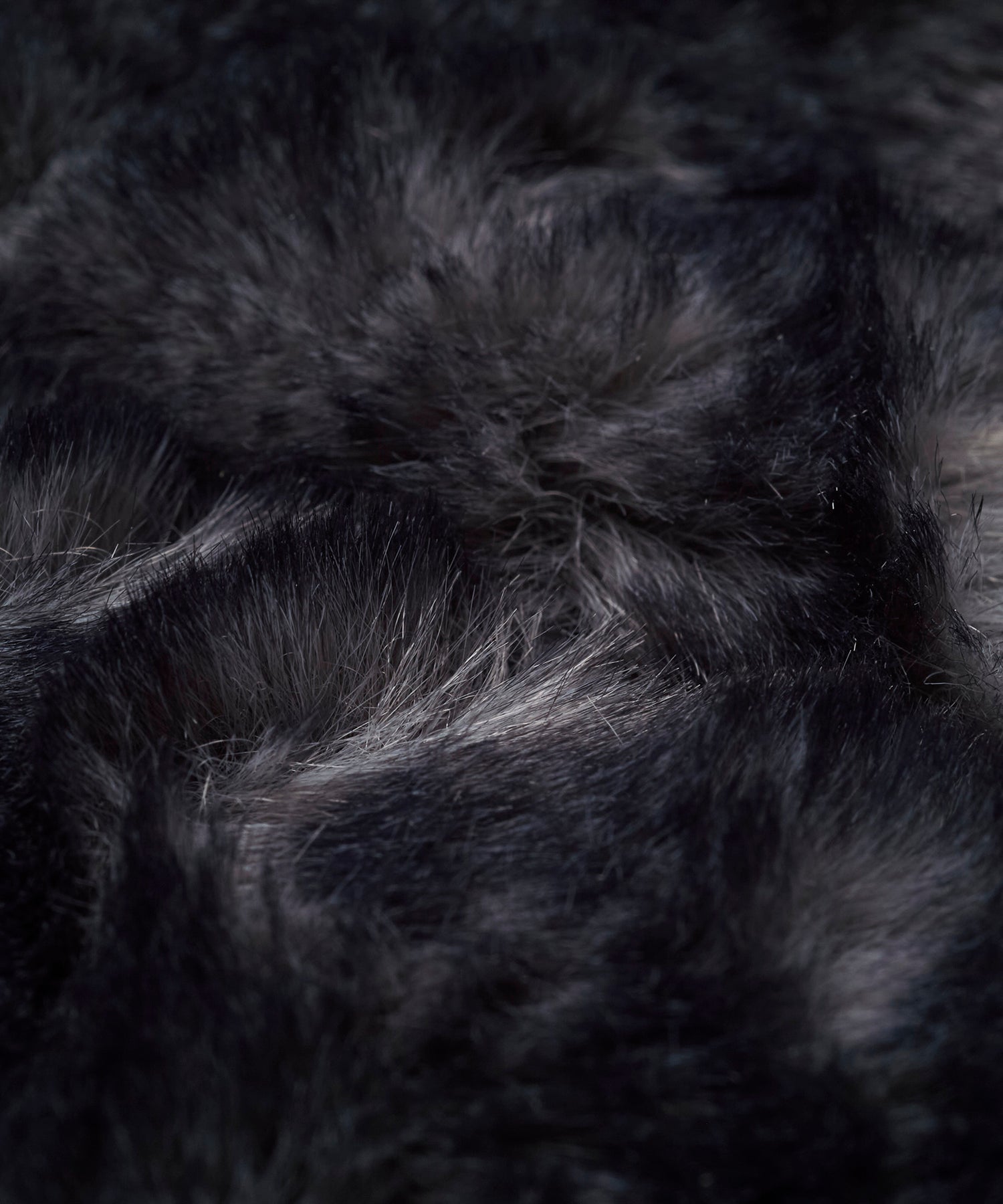 フェイクファーBIGフーデッドBLZ