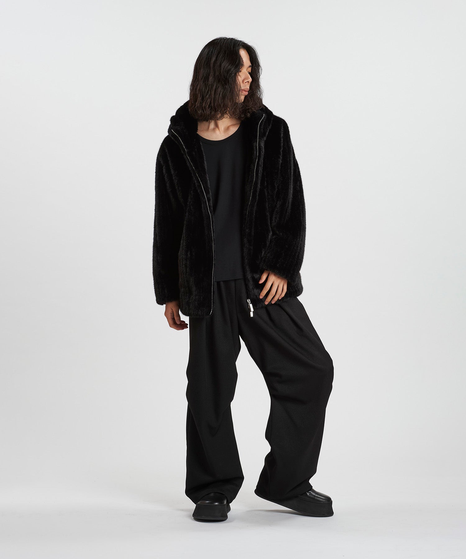 ストライプ Model:H180cm