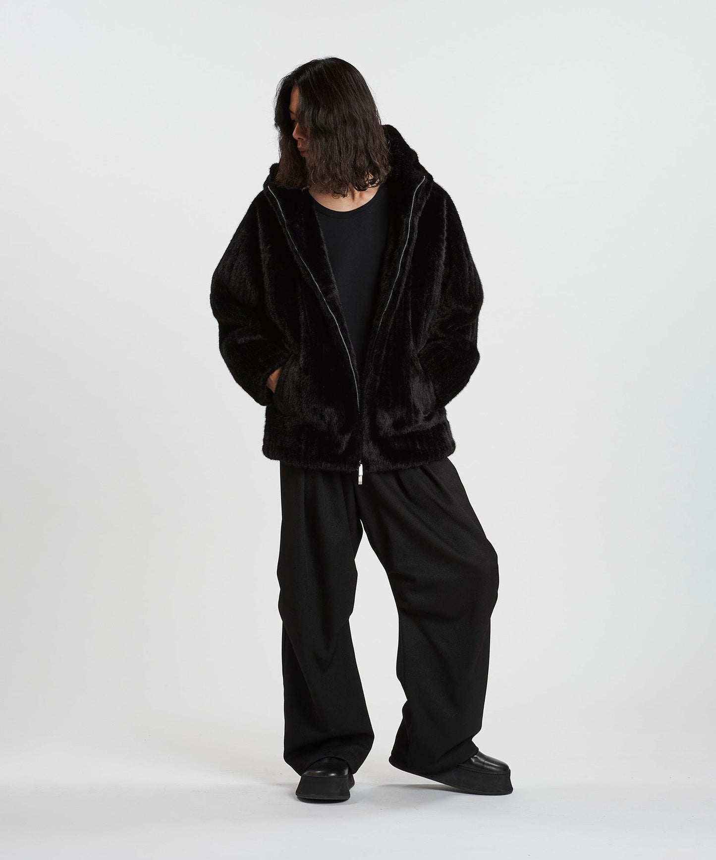 ストライプ Model:H180cm