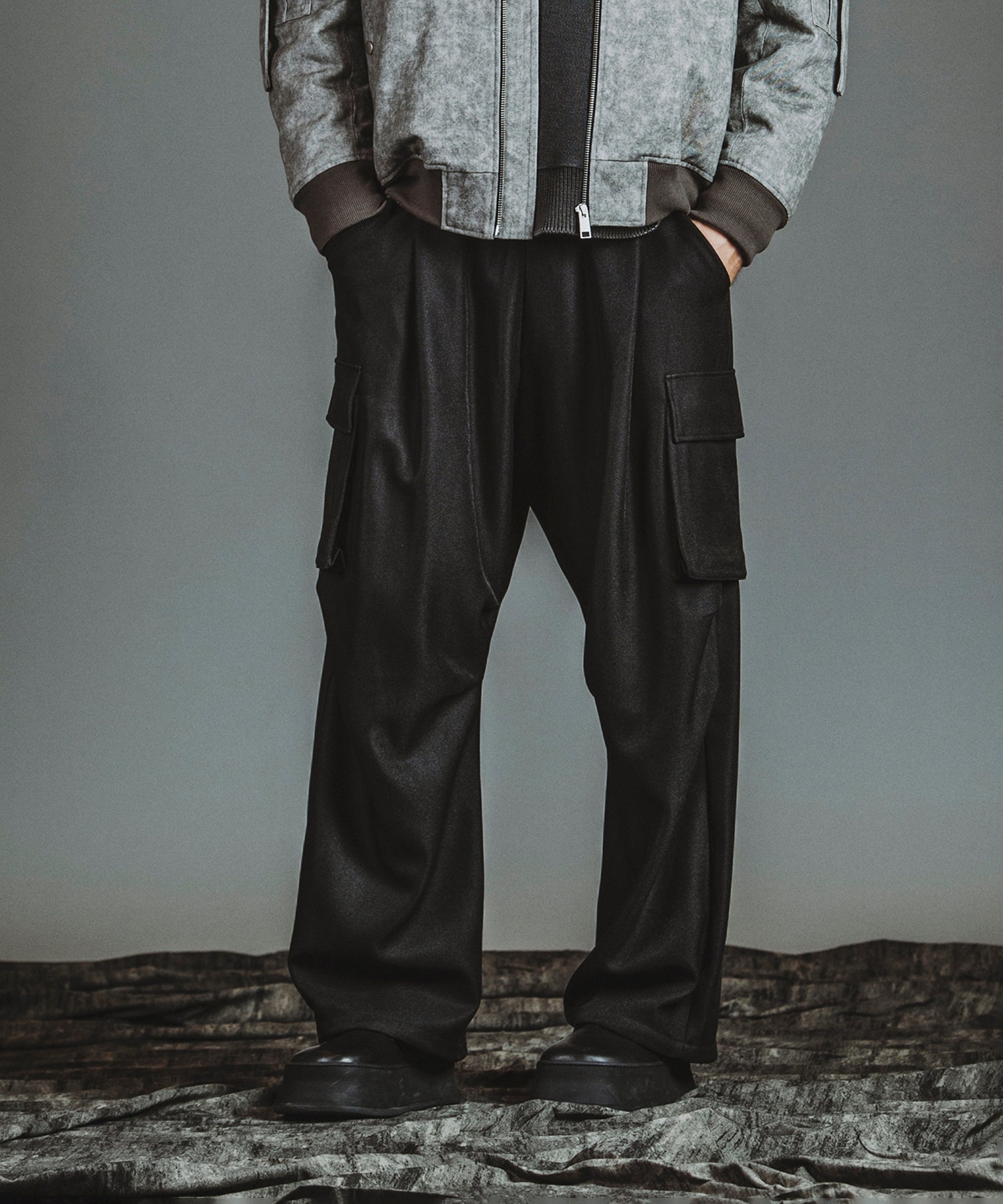 イージーバギーパラシュートカーゴトラウザーズ