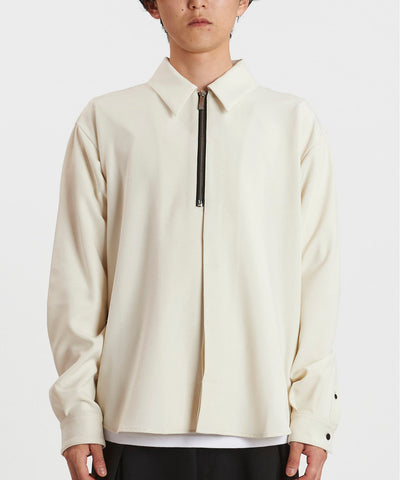 フライフロントハーフZIP-SH